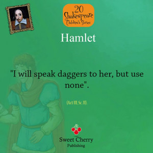 Quote from Hamlet by Shakespeare. Hamlet speaking about confronting ...