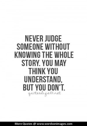 Quotes about judging