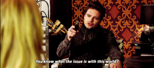 ... upon a time ouat Sebastian Stan best quote Jefferson ouatmeme *once