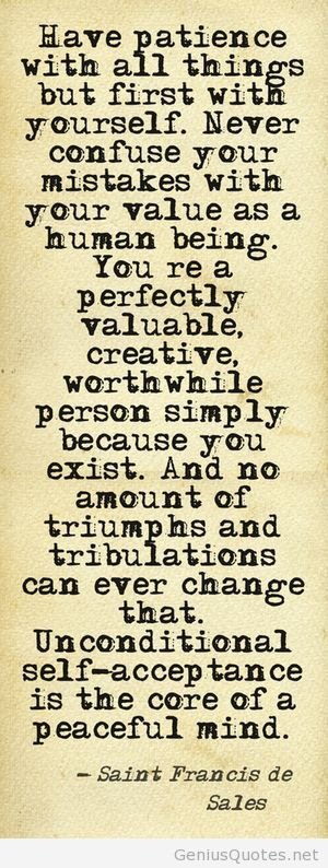 Never confuse your mistakes with your value quote