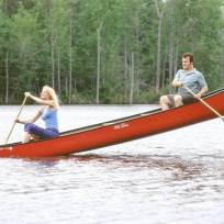 Hal and Rosemary Canoeing