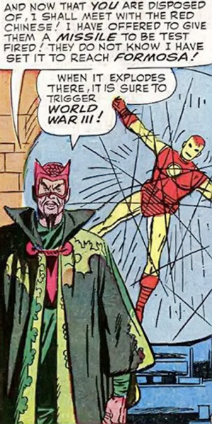 Mandarin - Marvel Comics - Iron Man enemy - Early era