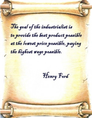 Henry ford, quotes, sayings, industrialist, goal