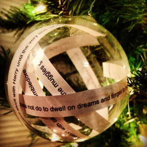 ... ornament. It is full of all of our favorite Harry Potter quotes