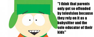 South Park’s Kyle Quote On Parents Getting Upset By What’s On TV