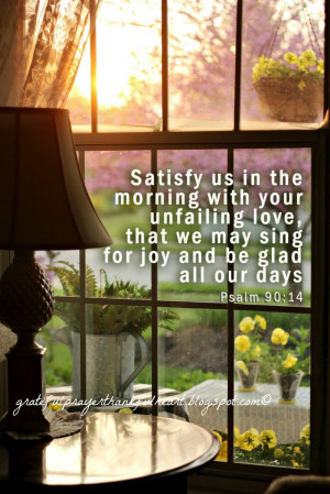 ... Sing That We May Sing For Joy ANF Be Glad All Our Days - Joy Quotes