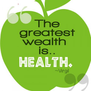 Lovely People Perfect Health Quotes