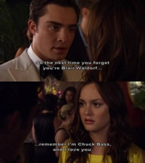 Gossip girl love quotes by blair