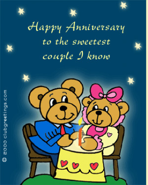 Happy Anniversary tothe sweetest couple I know