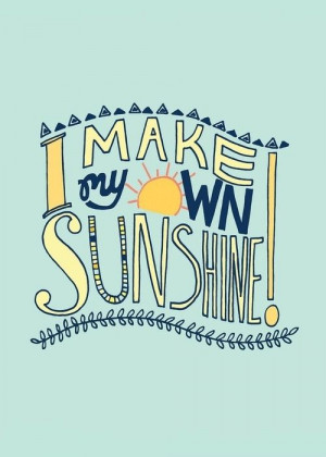 Sunshine http://cagedcanarynz.blogspot.com/