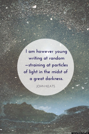 Beautiful Quotes From John Keats' Letters