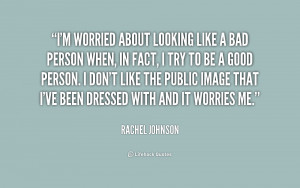 Rachel johnson...