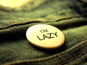 lazy girl