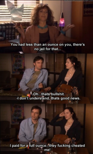 Weeds Andy got cheated