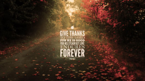 Give Thanks The God Heaven