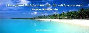 ... Arthur Rubinstein Quote - TheQuotes.Net | Famous Inspirational Quotes