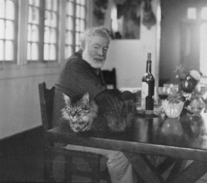 On February 22, 1953, one of Hemingway’s cats, Uncle Willie, was hit ...