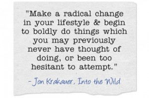Make a Radical Change