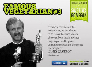 Famous Vegetarians (3) James Cameron