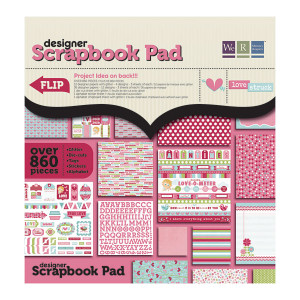 ... Keepers - Love Struck Collection - 12 x 12 Designer Scrapbook Pad