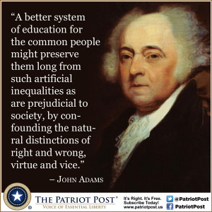Quote: John Adams on Education