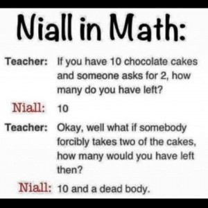 Niall in math...