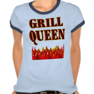 Grill Queen Funny BBQ Saying Pull Over Sweatshirts