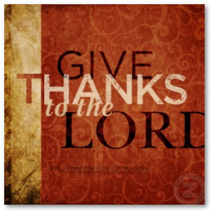 give thanks in all circumstances, for this is God's will for you in ...