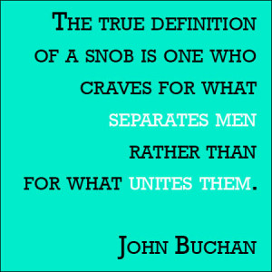 Callous snob” are the words that come to mind.