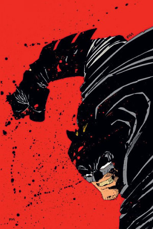 ... Frank Miller's illustration of Batman is just super. The lines and