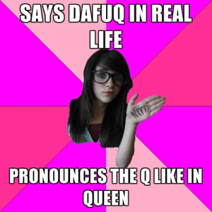 Dafuq Girl Meme Says dafuq in real life