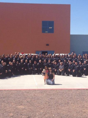Comrades of Fallen Phoenix Police Officer Attend His Daughters ...