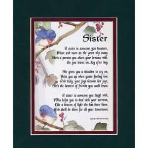 SISTER A SENTIMENTAL GIFT FOR A SISTER BIRTHDAY LOVE