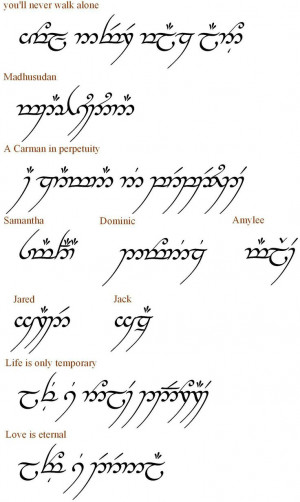 elvish phrases | The Hobbit, The Lord of the Rings, and Tolkien - The ...