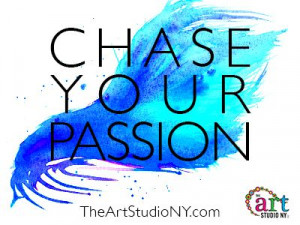 Chase your passion. #art #nyc