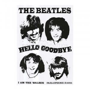Beatles Revolver Back Cover