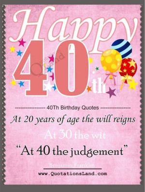 40Th Funny Birthday Quotes #quotes #birthday #40th