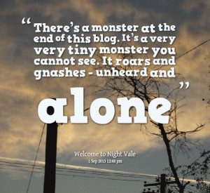 Welcome To Night Vale Inspirational Quotes
