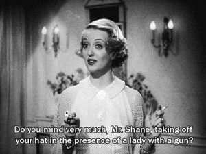 Bette Davis in Satan Met a Lady (1936). Interestingly enough, this ...