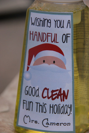 Holiday Teacher Gift, Hostess gift – Personalized Foaming Hand Soap ...