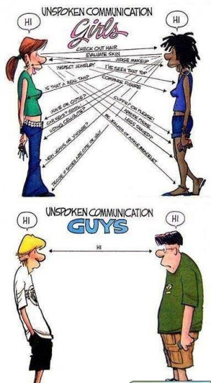 Unspoken Communication Men Vs Women