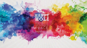 Peace Holi Quotes 2015 Images, Pictures, Photos, HD Wallpapers