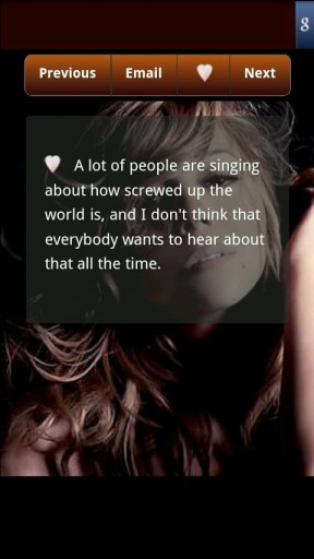 View bigger - Mariah Carey Quotes for Android screenshot