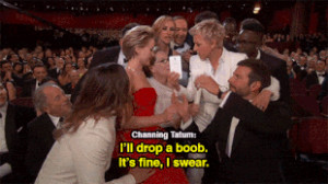 Drop a Boob’: Decoding the Hilarious Moments Before Ellen’s Record ...