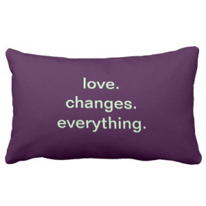 Love Quote Throw Pillows