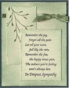 sympathy cards google search more drs design handmade sympathy cards ...