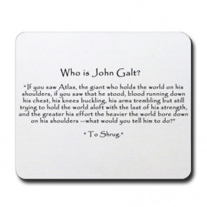shrugged gifts atlas shrugged office who is john galt to shrug quote ...