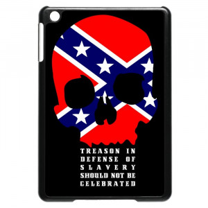 Confederate Usa Skull Flag Quotes iPad Mini Case