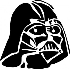 Darth Vader Window Vinyl Sticker