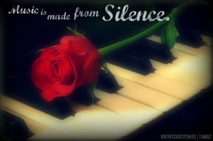 ... image include: music, piano, inspirational quote, quote and quotes